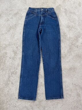 Rocky Mountain Women’s Bareback Mom High Rise Jeans Western in Dark Wash 28/7